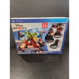 Disney Infinity Marvel Super Heroes 20 Edition Starter Pack PS4 Figures Game